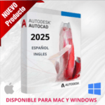 Autodesk Autocad 2025 para MAC- Suscripción 1 AÑO