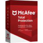Antivirus McAfee Total Protección 1 Dispositivo 1 Año